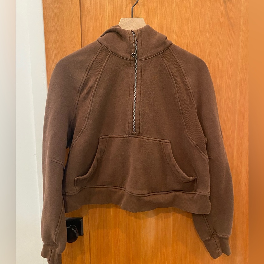 Lululemon Cropped Scuba Hoodie